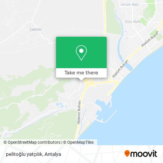 pelitoğlu yatçılık map
