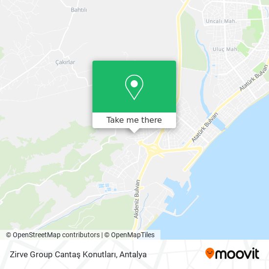 Zirve Group Cantaş Konutları map