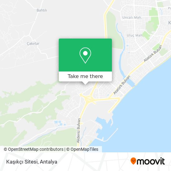 Kaşıkçı Sitesi map
