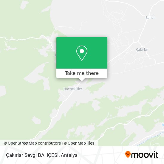 Çakırlar Sevgi BAHÇESİ map