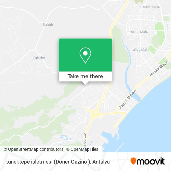 tünektepe işletmesi (Döner Gazino ) map