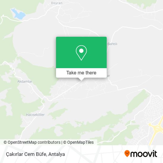 Çakırlar Cem Büfe map