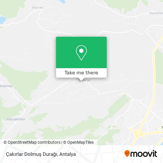 Çakırlar Dolmuş Durağı map