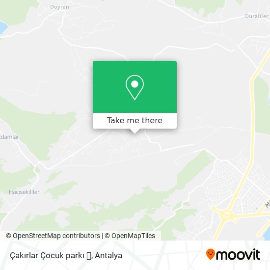 Çakırlar Çocuk parkı 🏃 map
