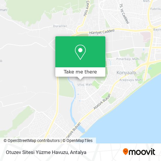 Otuzev Sitesi Yüzme Havuzu map