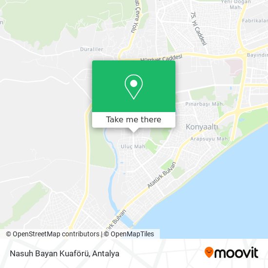 Nasuh Bayan Kuaförü map