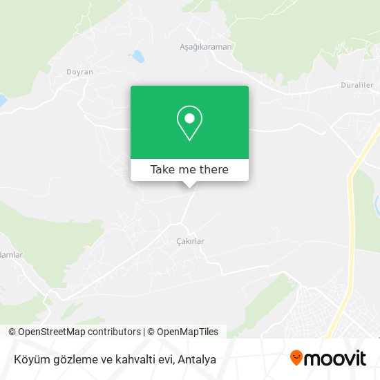 Köyüm gözleme ve kahvalti evi map