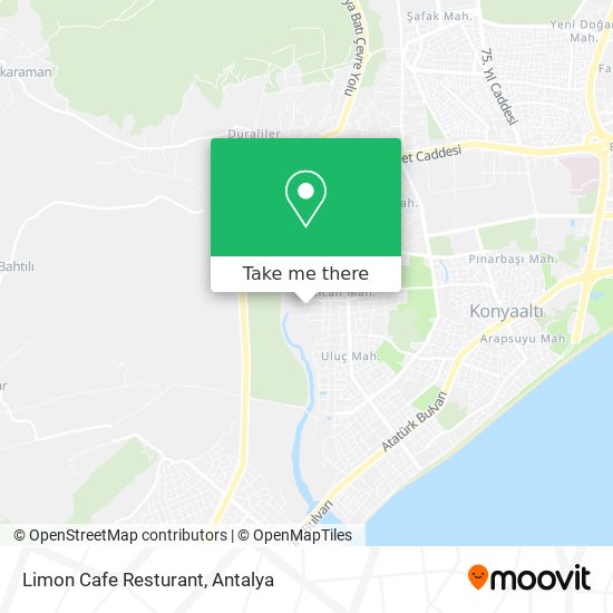 Limon Cafe Resturant map