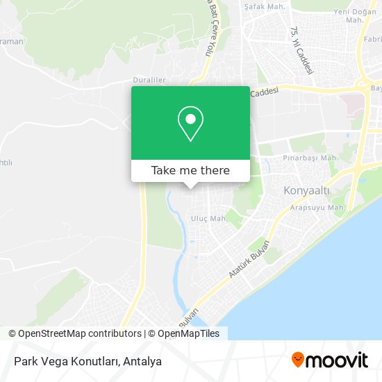 Park Vega Konutları map