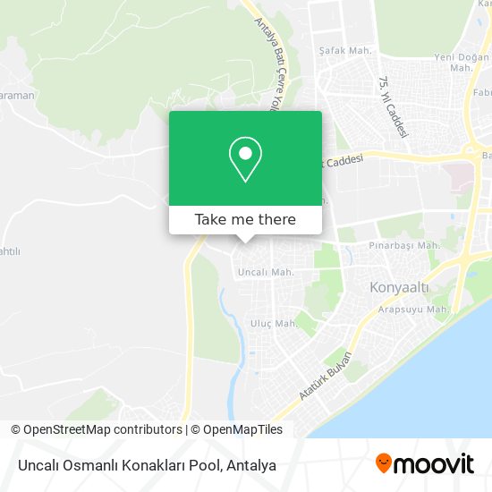 Uncalı Osmanlı Konakları Pool map