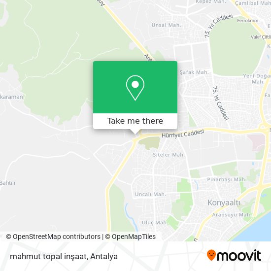 mahmut topal inşaat map