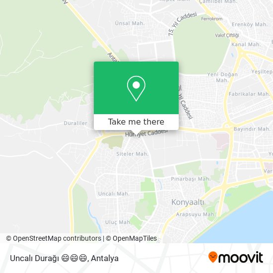 Uncalı Durağı 😄😄😄 map