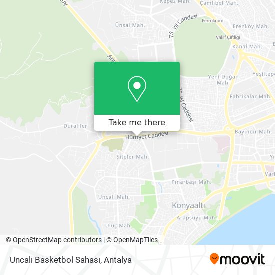 Uncalı Basketbol Sahası map