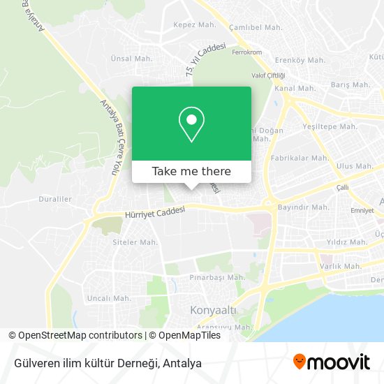 Gülveren ilim kültür Derneği map