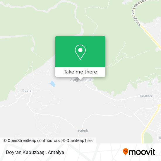 Doyran Kapuzbaşı map