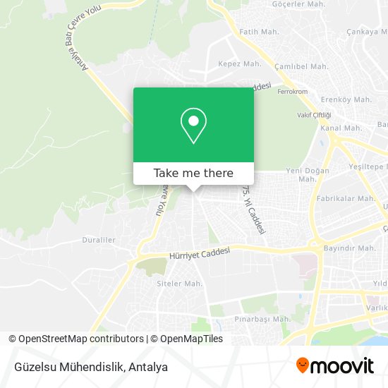 Güzelsu Mühendislik map
