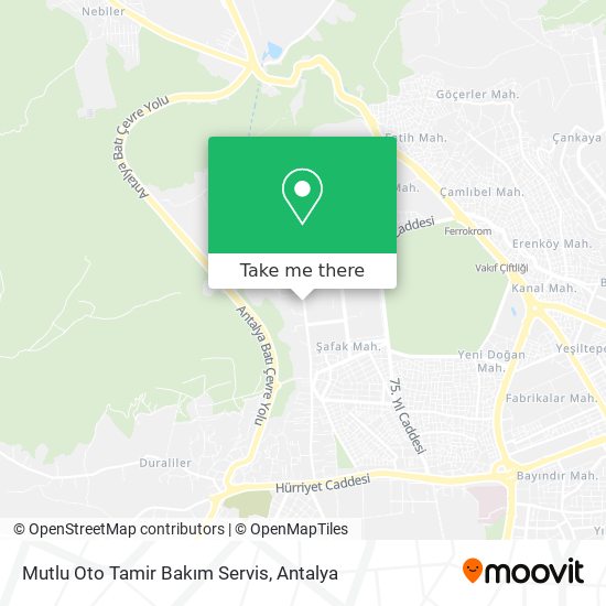 Mutlu Oto  Tamir Bakım Servis map