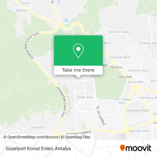 Güzelyurt Konut Evleri map