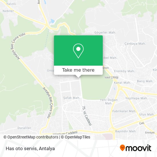 Has oto servis map