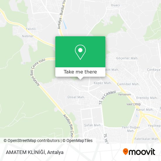 AMATEM KLİNİĞİ map
