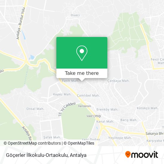Göçerler İlkokulu-Ortaokulu map