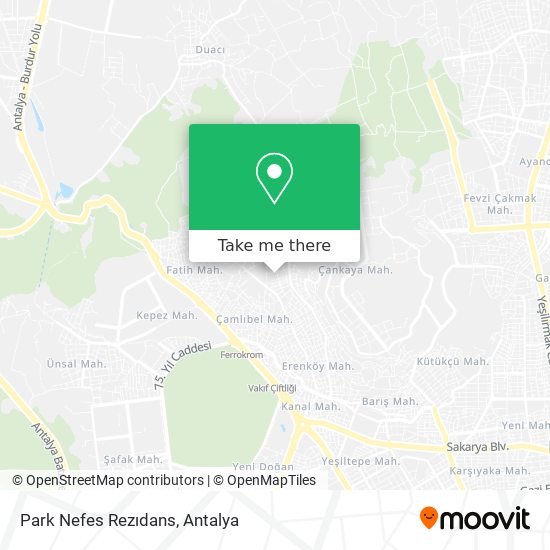 Park Nefes Rezıdans map