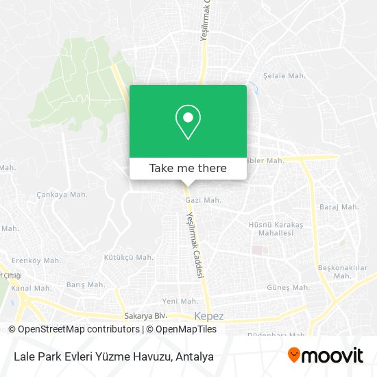 Lale Park Evleri Yüzme Havuzu map