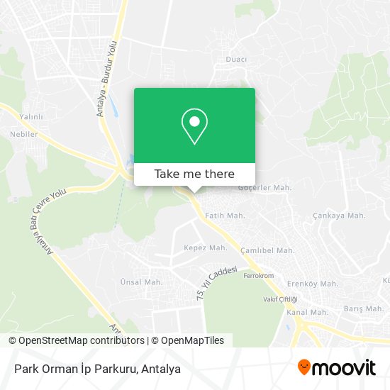 Park Orman İp Parkuru map