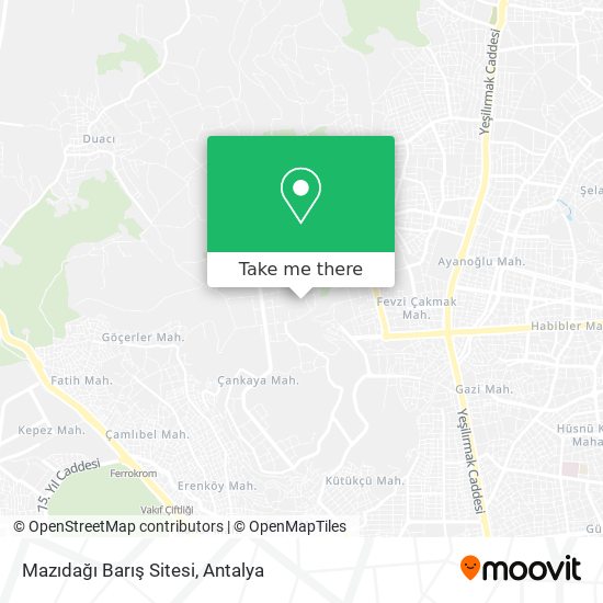 Mazıdağı Barış Sitesi map