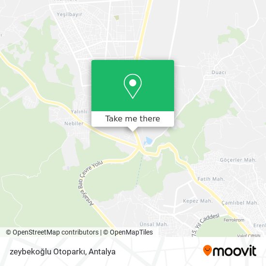 zeybekoğlu Otoparkı map