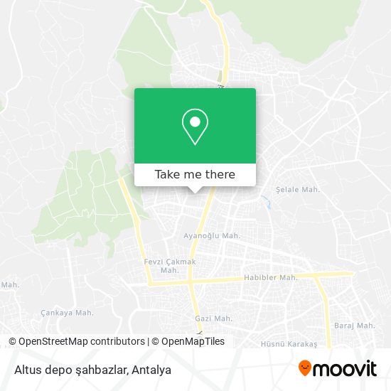 Altus depo şahbazlar map