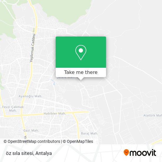 öz sıla sitesi map