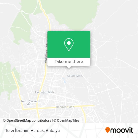 Terzi İbrahim Varsak map