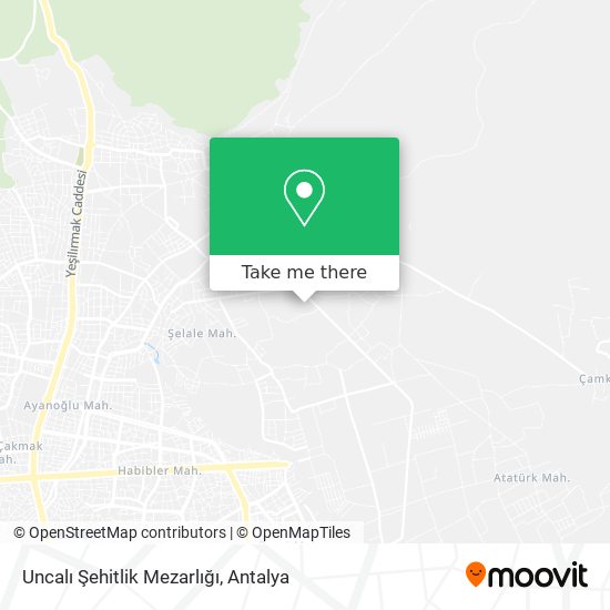 Uncalı Şehitlik Mezarlığı map