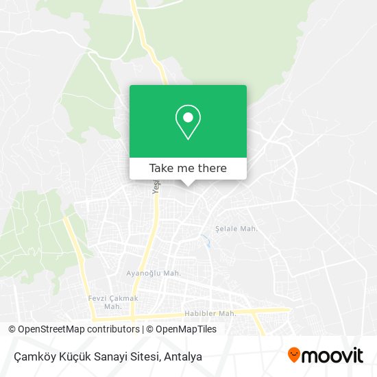 Çamköy Küçük Sanayi Sitesi map