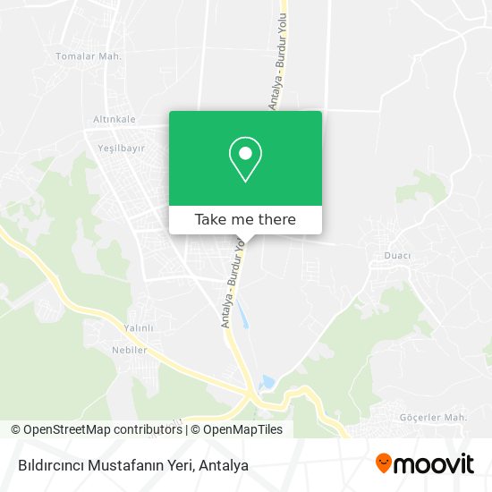 Bıldırcıncı Mustafanın Yeri map