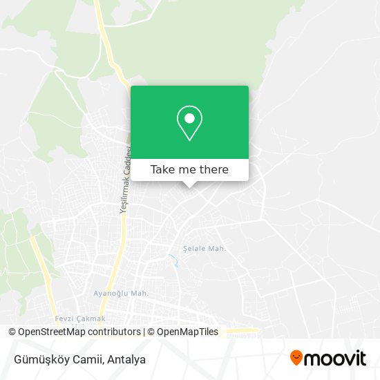 Gümüşköy Camii map