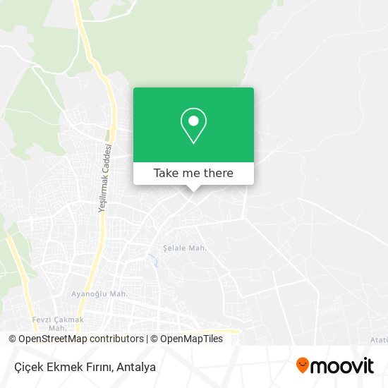 Çiçek Ekmek Fırını map