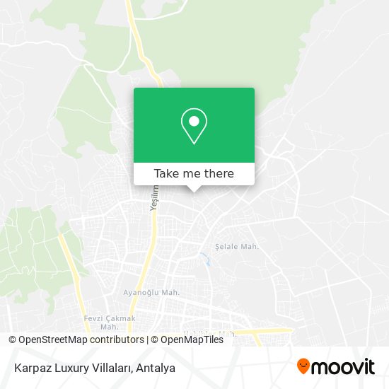 Karpaz Luxury Villaları map