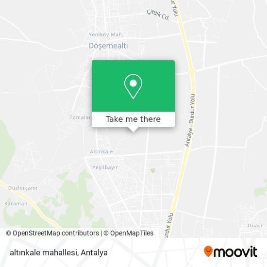 altınkale mahallesi map
