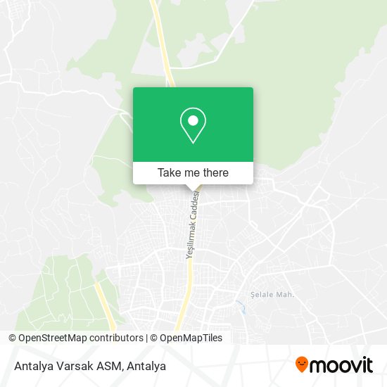 Antalya Varsak ASM map