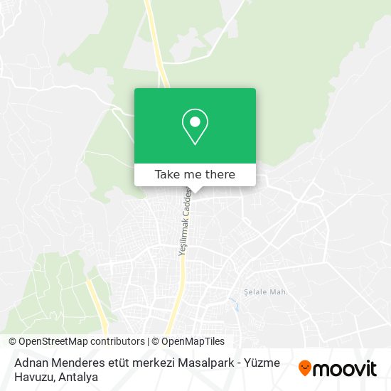 Adnan Menderes etüt merkezi Masalpark - Yüzme Havuzu map