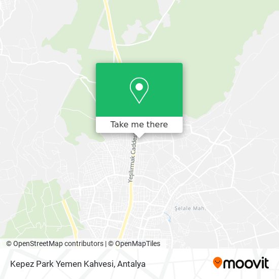 Kepez Park Yemen Kahvesi map
