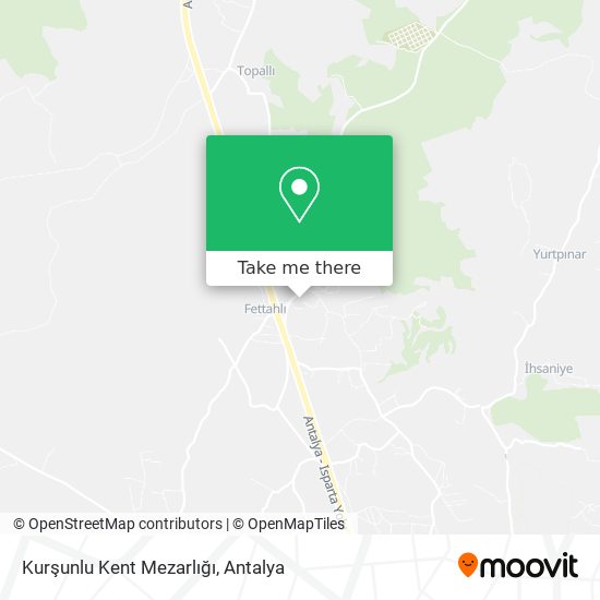 Kurşunlu Kent Mezarlığı map