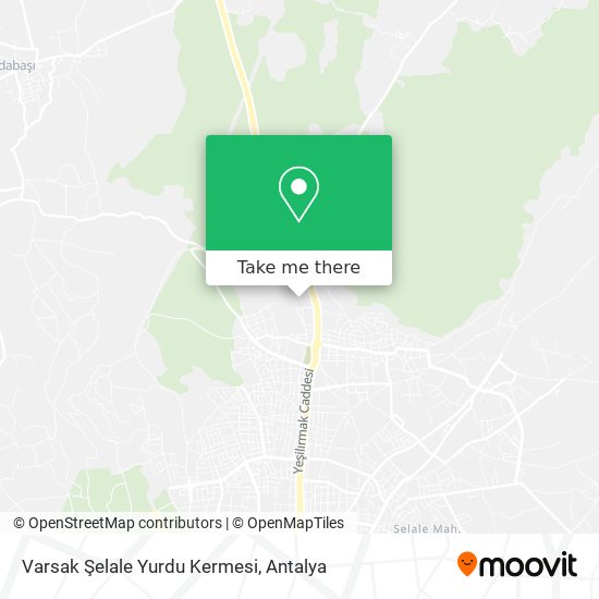 Varsak Şelale Yurdu Kermesi map