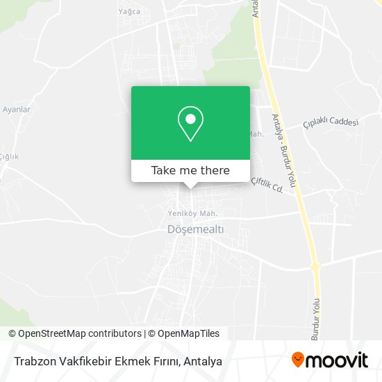 Trabzon Vakfikebir Ekmek Fırını map