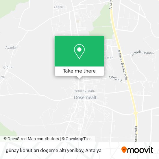 günay konutları döşeme altı yeniköy map