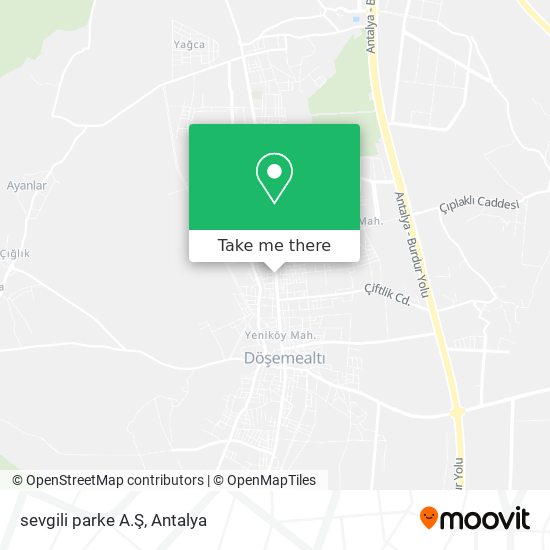sevgili parke A.Ş map