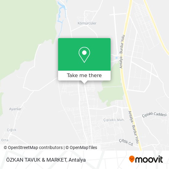 ÖZKAN TAVUK & MARKET map