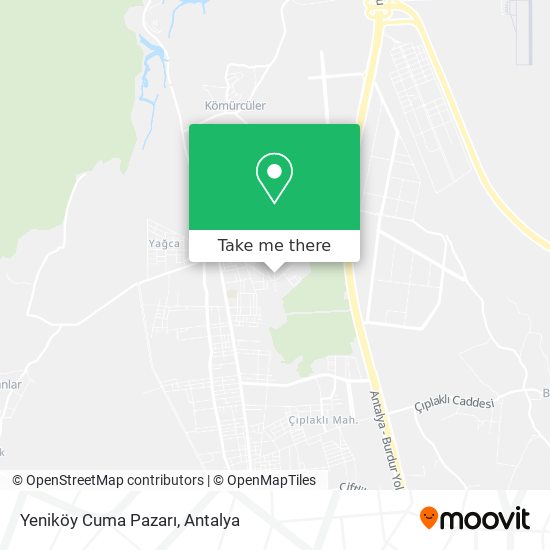 Yeniköy Cuma Pazarı map